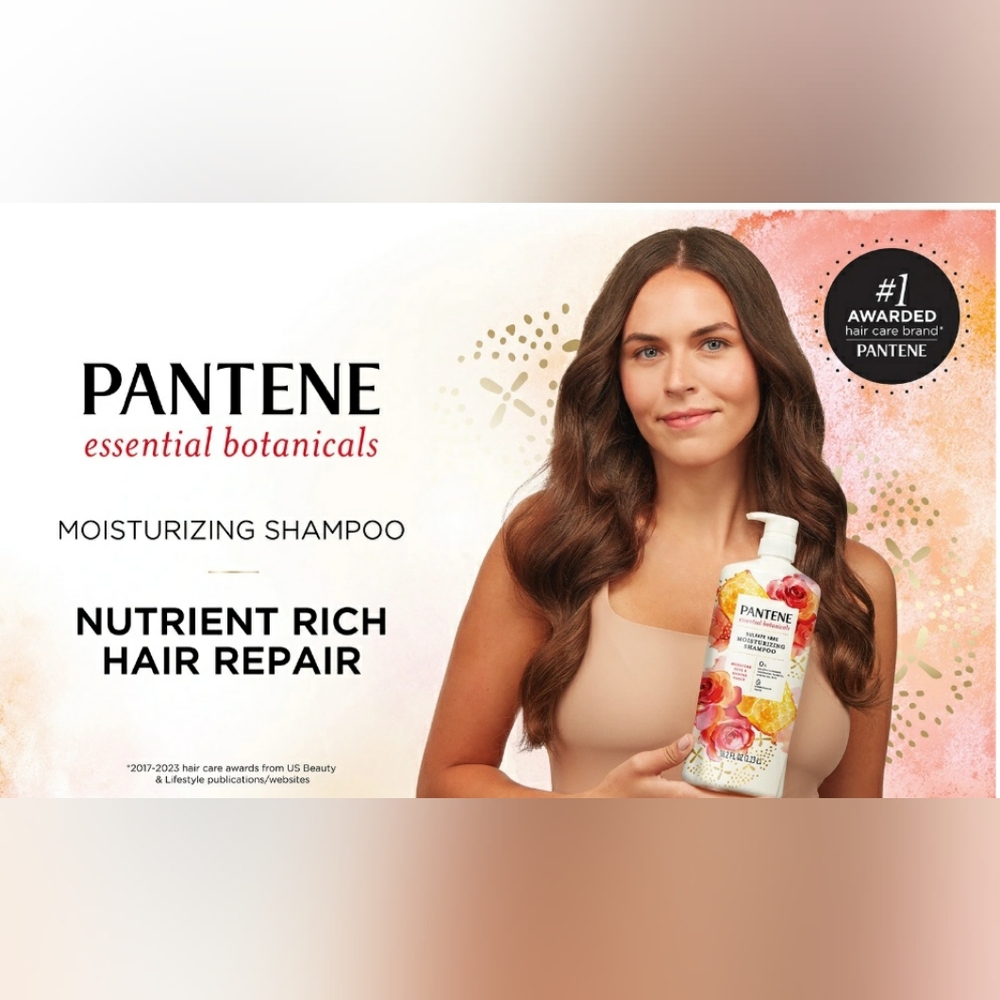 Pantene Essential Botanicals Moroccan Rose & Manuka Honey Shampoo + Conditioner - Picture 7 of 12